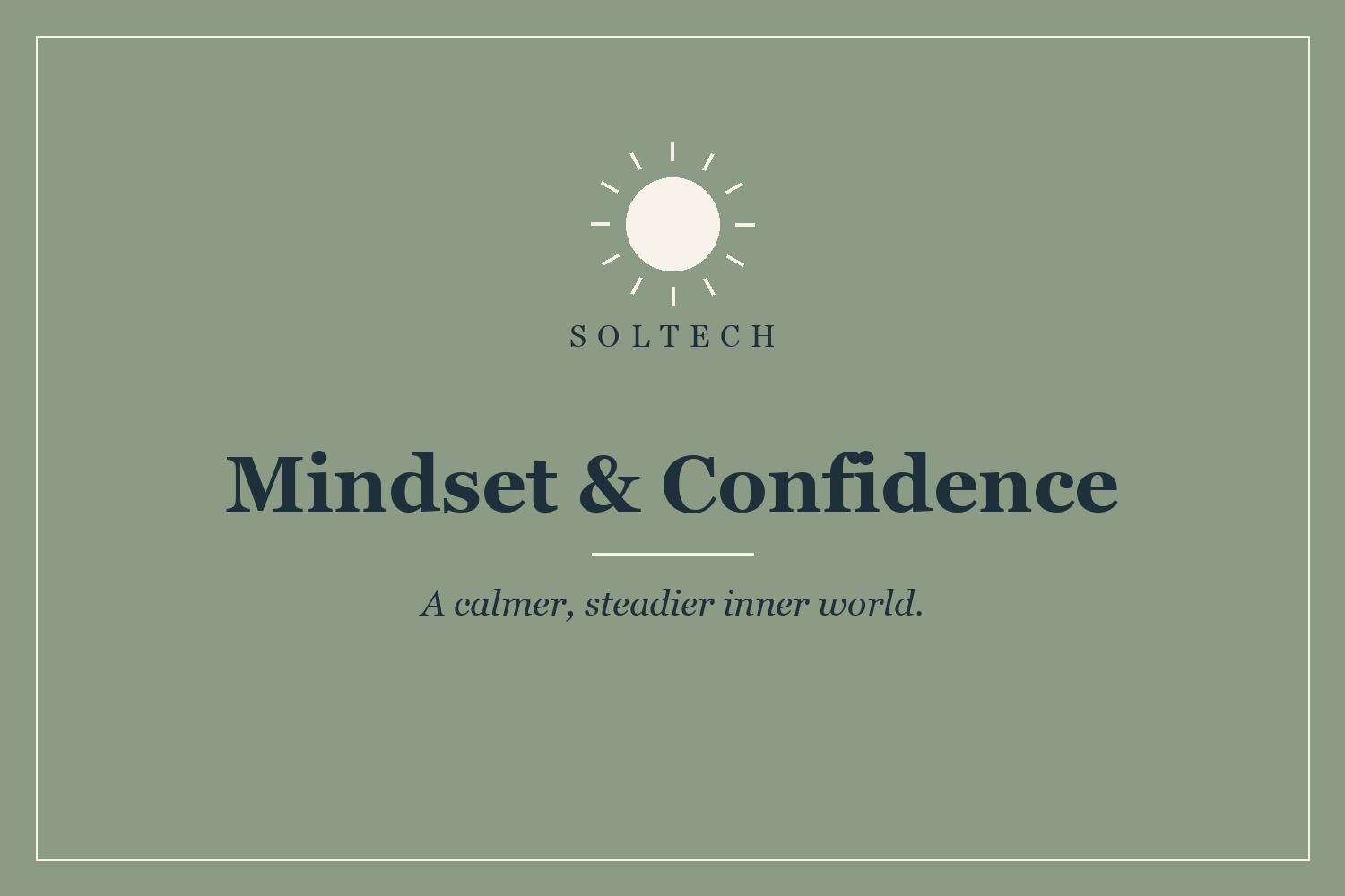 Mindset & Confidence